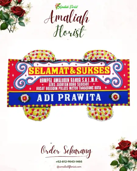 Papan Bunga Ucapan Selamat PUNCAK JAYA